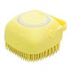 thumbnail image 1 of ZHAOCHENG Cepillo de baño para perros y gatos, cepillo de silicona para el cuidado del cabello, cepillo de limpieza con cerdas de masaje para cachorros de silicona, suave, 1 of 5
