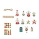 thumbnail image 1 of Conjunto de 24 Bolsas de Regalo Numeradas para Calendario de Adviento de Navidad para Niños - Bolsa de Almacenamiento de Dulces para Accesorios de Calendario de Navidad, 1 of 4