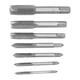 thumbnail image 5 of Macho de rosca manual, 7 piezas de rosca de tornillo chapado en titanio, macho de roscar, eficiencia óptima, 5 of 8