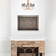 thumbnail image 2 of Backsplash Tile for Kitchen and Fireplace Viola 12 x 18 Metal Mural Iron Rust, 2 of 9