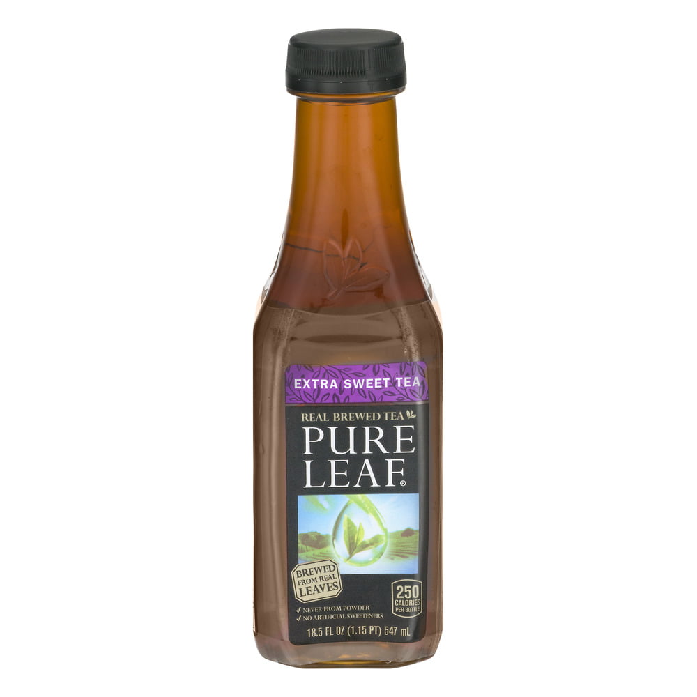 Lipton Pure Leaf Extra Sweet Tea 18.5 fl. oz. Plastic Bottle Walmart