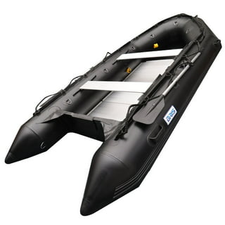 Airhead Angler Bay 6 Person Inflatable Fishing Boat Raft Float
