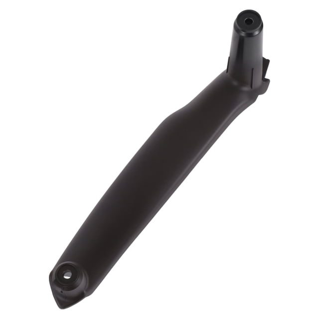 Cubierta de trim de tirón de manija de puerta del lado del pasajero delantero y del lado del pasajero trasero derecho para BMW X5 E70 2008-2013 No.51416969402 Marrón oscuro ABS 1 Pc