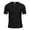 Black, variant on CQONEPT Men's Henley Shirts Short Sleeve Shirts for Men Casual Mens Summer Loose Beach Breathable Shirt Light Blue 2XL
