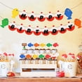 thumbnail image 4 of Fishing Themed Party Decoration Happy Birthday Banner Cartoon Pull Flag Letter Paper Flag for Baby Shower 1st Birthday Supplies, 4 of 5