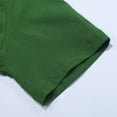 thumbnail image 7 of uikmnh Mens Shirts,Men's Summer Casual Solid Cotton and Button Short Sleeved Shirt Top,Men's T-shirts,T Shirts for Man(Color:Green,Size:XL), 7 of 7