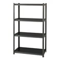 thumbnail image 5 of Hirsh 3200 Riveted Metal Shelving 4-Shelf Unit 18Dx36Wx60H Gunmetal Gray/Black, 5 of 12