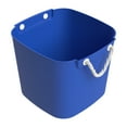 thumbnail image 3 of Life Story 42 Qt Flexi Tub, Versatile Storage Tote Home Organizer w/ Handles, Blue, 4 Pack, 3 of 4