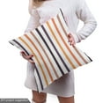 thumbnail image 5 of Ambesonne Abstract Fabric by the Yard Upholstery, Vertical Pattern Stripes, 5 Yards, Pale Rust and Multicolor, 5 of 5