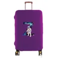 thumbnail image 1 of Housse de Valise de Voyage Protecteur de Valise Lavable Réutilisable Anti-Poussière Anti-Rayures Motif Imprimé Astronaute 8astronaut letterZ S, 1 of 6