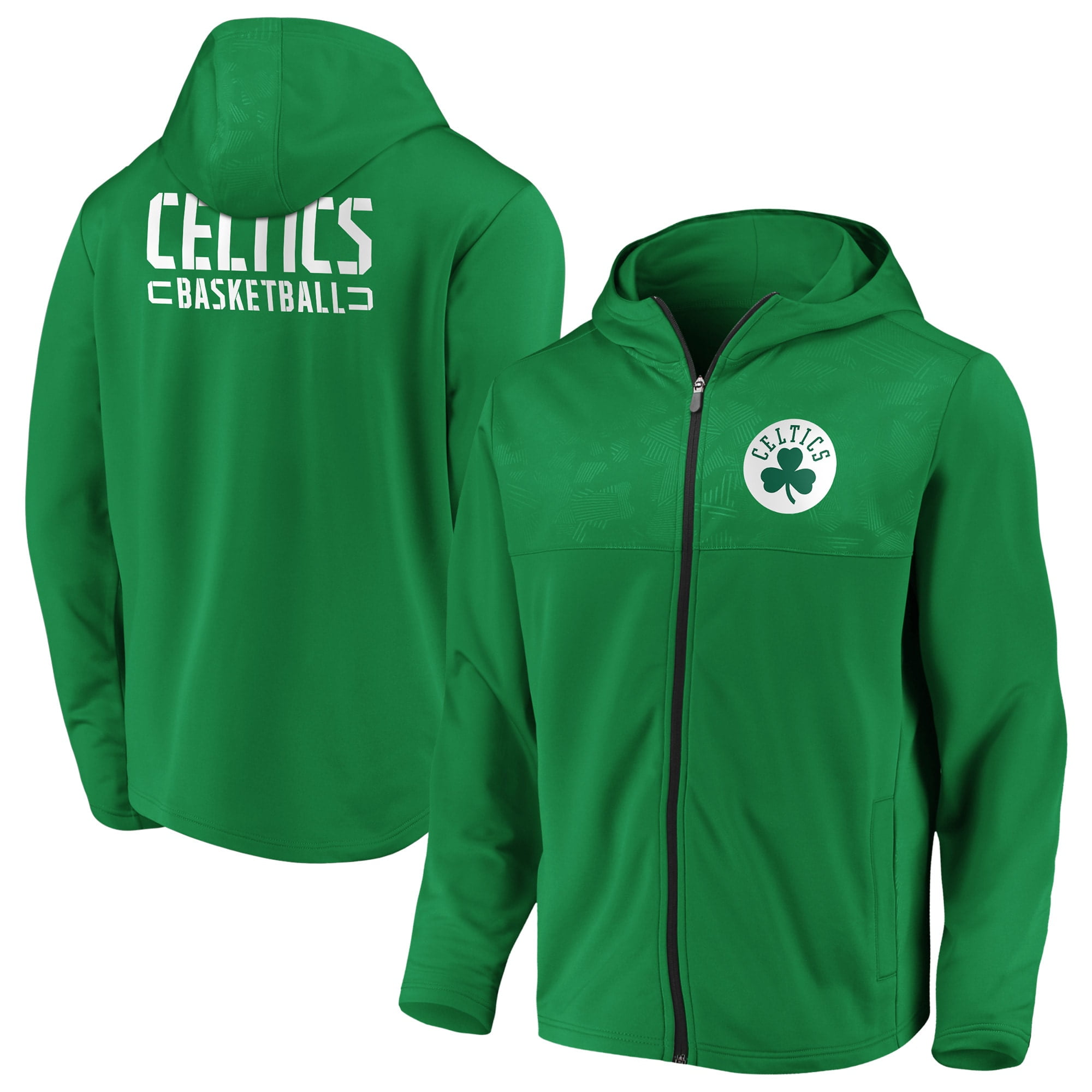 boston celtics zip hoodie