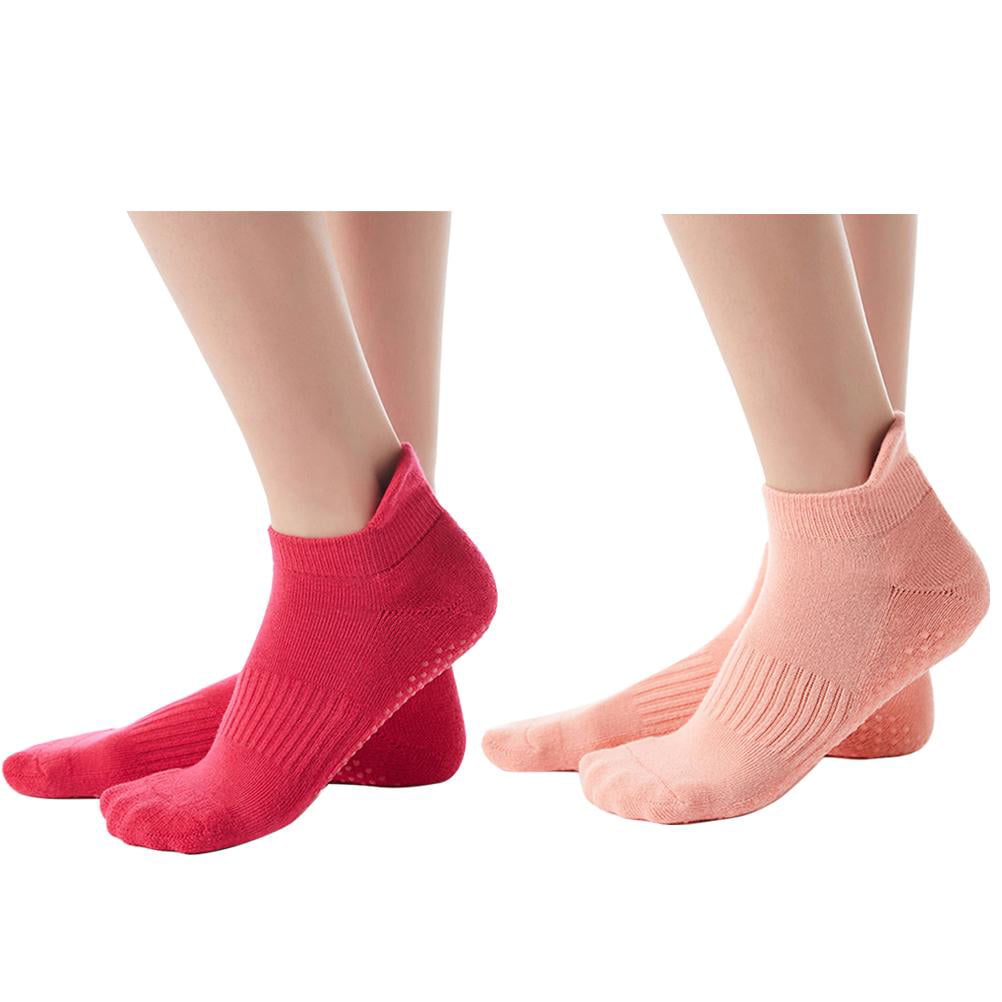 2 pair Yoga socks toeless nonslip  THREE PIECES YOGA MAT CARRIER 