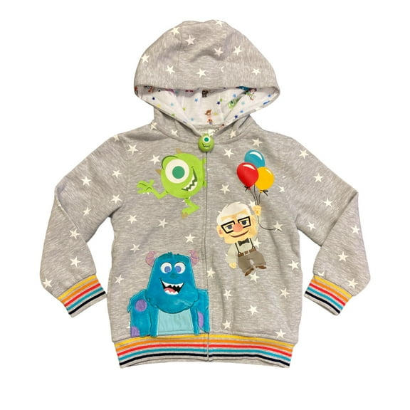 Disney 100 Boy's Long Sleeve Full Zip Hooded Character Jacket