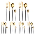 thumbnail image 3 of Spoons and Forks Set Stainless Steel 24 Piece Stainless Steel Cutlery Set for 6 People Including Spoon Knife and Fork Polish Stainless Steel Knife Set Knife Set Stainless Steel, 3 of 9
