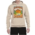 thumbnail image 2 of Wild Bobby Life Was Meant For Great Adventures Mountains Pine Trees Nature Lover Unisex Hoodie Sweatshirt, Sandstone, X-Large, 2 of 6