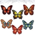 thumbnail image 2 of Summer Butterfly Decorative Wooden Clip-on Ornaments of 6 by G. Debrekht - Christmas Decor - 8090012-2C-S6, 2 of 11