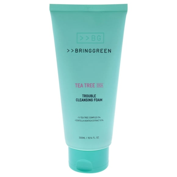 Espuma limpiadora para la piel BRING GREEN Tea Tree Cica 300 ml