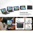 thumbnail image 3 of TFixol 360° Rotatable Bluetooth Keyboard for iPad 10.2/10.5, Compatible with Multiple Models, Lightweight ABS Design, Long Battery Life, Black/Silver/Rose Gold Options, 3 of 7