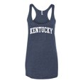 thumbnail image 2 of Wild Bobby State of Kentucky College Style Women Tri-Blend Racerback Tank Top, 2 of 6