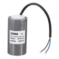 thumbnail image 3 of Uxcell CD60 Running Capacitor 300uF 275V 2 Wires 50/60Hz 100x50mm Motor Starting Capacitor, 3 of 5