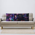 thumbnail image 6 of Bixox Glowing Chameleon Fantasy Art Print Body Pillow Cover with Zipper Closure, Cozy Fuzzy Fleece Body Pillow Case Cover 20 x 54 Inches,Long Body Pillow Pillowcase, 6 of 6