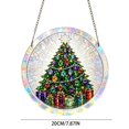 thumbnail image 3 of Gem Christmas Tree DIY Acrylic Puzzle Suncatcher Holiday Window Hanging Decoration - 7.87 Inch C, 3 of 6