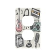 thumbnail image 3 of IAUYY Retardant PC Material Toggle Switch Switch Plate Covers Easy DIY Installation with Screws Light Switch Cover Plate Microphone and Vinyl, 3 of 9