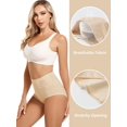thumbnail image 3 of MEIYATING Culottes Taille Haute pour Femmes Contrôle du Ventre Culottes Post-Partum Multipack, 3 of 6