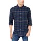 thumbnail image 1 of Club Room - Camisa con botones a cuadros de tartán para hombre, verde, pequeña, 1 of 1