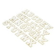 thumbnail image 4 of 26 parches de letras de la A a la Z, blancos, personalizados, decorativos, reparadores, bordados, para coser., 4 of 14