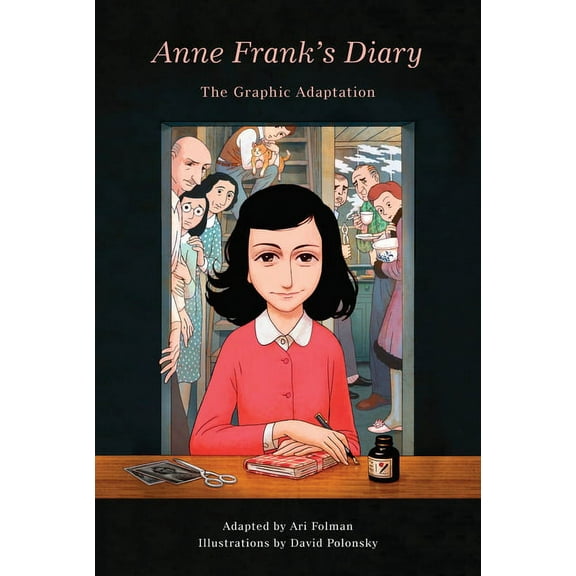 Pantheon Graphic Library Anne Frank's Diary: The Graphic Adaptation, (Hardcover)