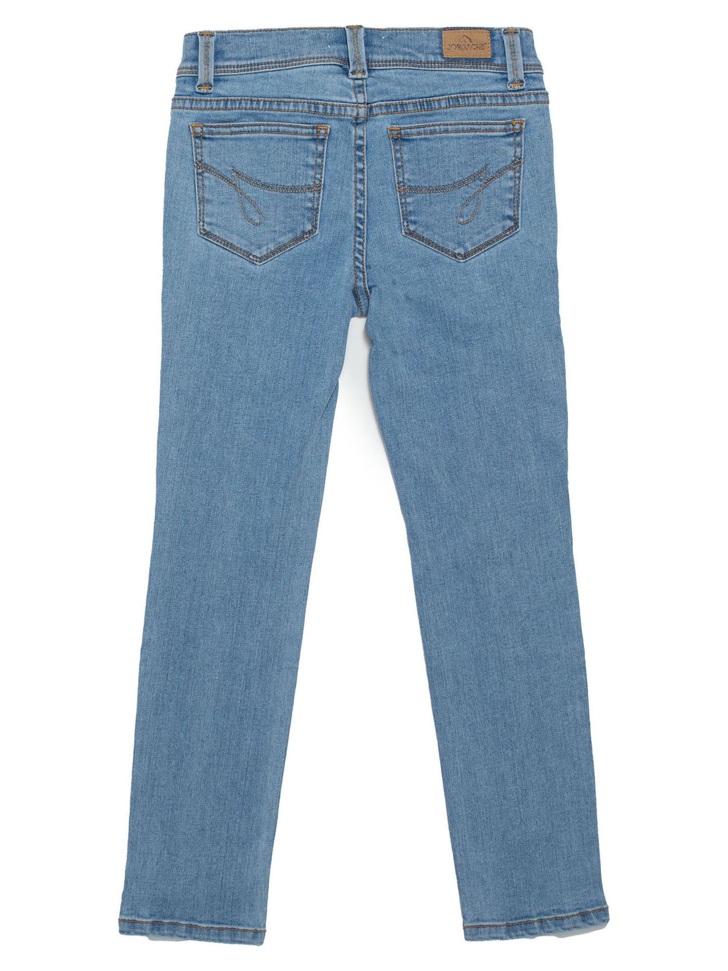 Jordache Girls Mid Rise Destructed Skinny, Sizes 5-18 & Slim
