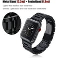 thumbnail image 6 of V-MORO Resin Band Apple Watch Bands Series 8/7 41mm 40mm 38mm iWatch 6/5/4/3/2/1/SE Women Men Unisex, 6 of 7