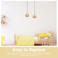 thumbnail image 4 of Minkissy Decorative Lamp Shades Paper Rope Rustic Lampshade Vintage Style 1Pack, 4 of 5