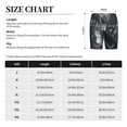 thumbnail image 3 of Kdxio Forest Black Ghost Warrior Print Mens Sleep Shorts Bottoms Soft Comfy Pajama Wear Pants with Drawstring Pockets, 3 of 5