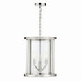 thumbnail image 2 of Crystorama Libby Langdon for  Devon 4 Light Polished Nickel Lantern - 14'' W x 16.75'' H, 2 of 5