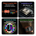 thumbnail image 5 of Smartwatches Curve, Reloj Inteligente para Mujer Rosa con Llamadas Bluetooth Belug  Rosa, 5 of 5