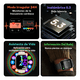 thumbnail image 4 of Smartwatches Curve, Reloj Inteligente para Mujer Rosa con Llamadas Bluetooth  Lab.g Rosa, 4 of 5