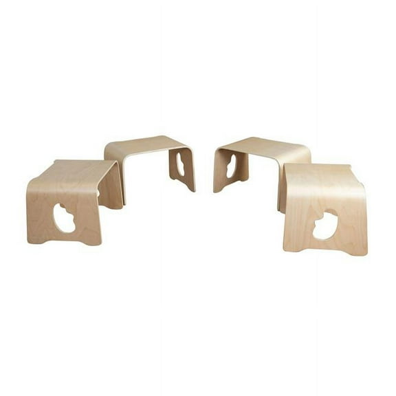 Wood Designs RRLAPDSK1218-BLK Bentwood Lap Desk - Set of 4