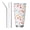Straw Three-piece Set, variant on Rateoe Cute Owl Printed Car Guy Gifts for Men Women Tumbler - 20oz/590ml Double Wall Vacuum Insulated Stainless Steel Travel Tumbler Cups with Lid & Straw-Straw Three-piece Set