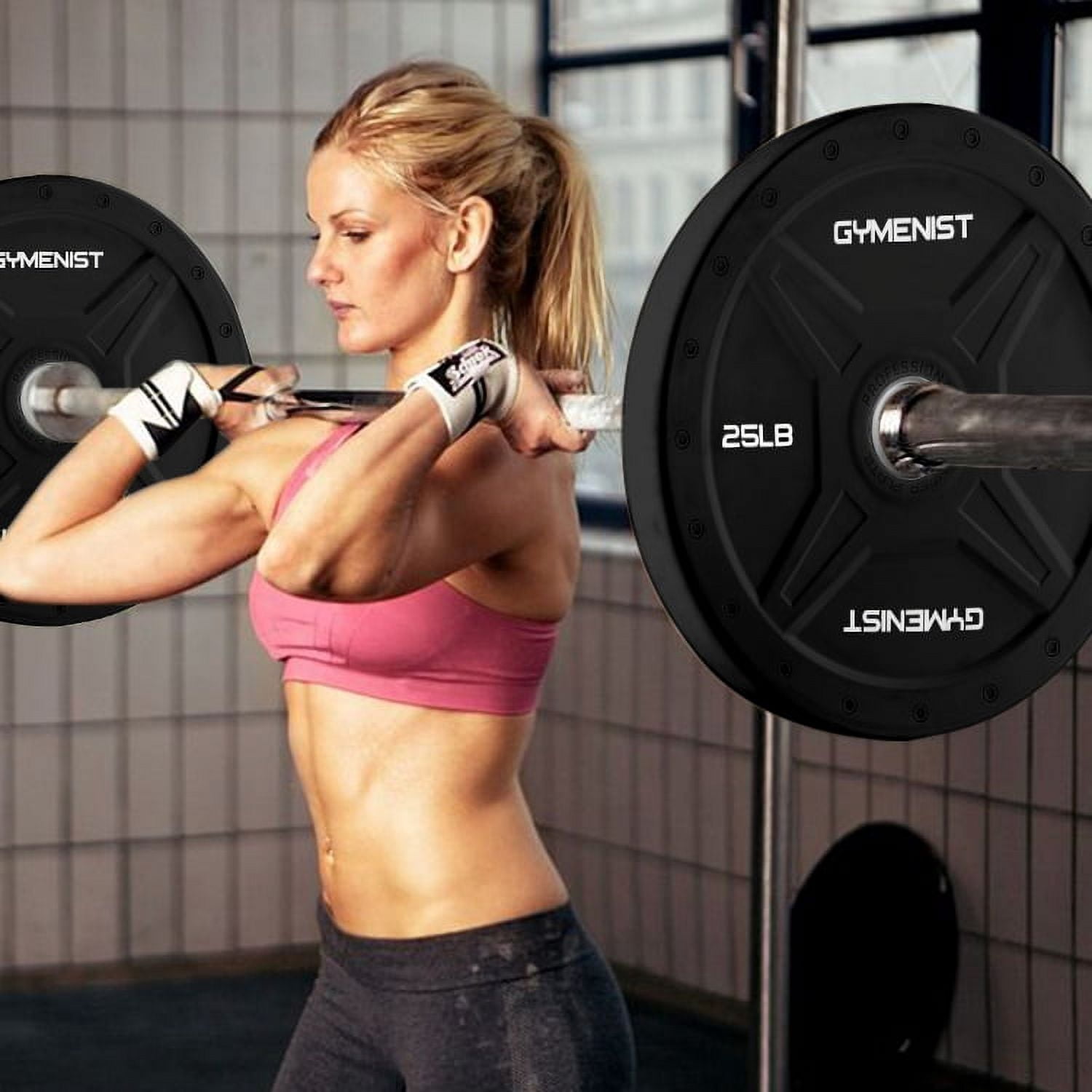 Gymenist, 10lb 2" Bumper plates, Single