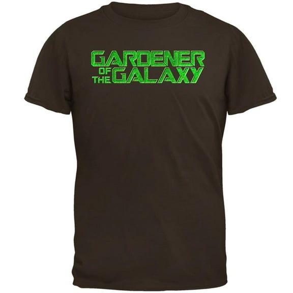 Gardener of the Galaxy Mens T Shirt Brown MD