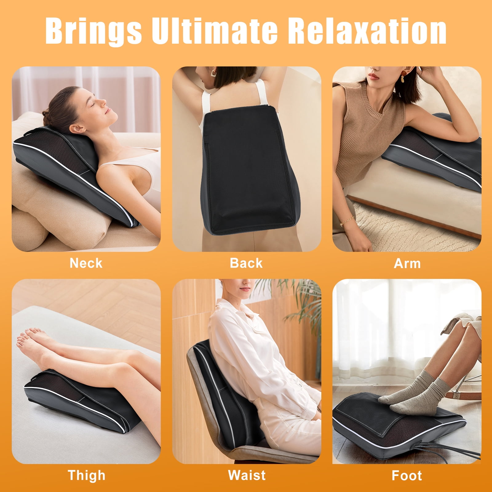 Shiatsu Neck and Back Massager with Heat,Neck Massager for Pain Relief deep Tissue,Christmas Gifts for Mom,Dad,Women