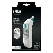 Braun ThermoScan 5 Digital Ear Thermometer, FSA & HSA Eligible, White, IRT6500US