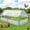 Silver With Cover, variant on Garderth Galvanized Raised Garden Bed With Cover,Outdoor Metal Planter Box,Clear Top Cover With 2 Screen Windows,Mini Greenhouse For Vegetables Flowers And Fruits