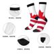 thumbnail image 5 of Balery USA Canada Flag Calcetas Largas con Estampado para Hombre y Mujer – Suaves y Transpirables, Talla Única (US 5-11), 5 of 6