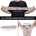 thumbnail image 4 of Fotbe Different Avocados UV Sun Protection Arm Sleeves - Tattoo Cover Up - Basketball Arm Sleeve UPF 50 Cooling for Men Women, 4 of 8