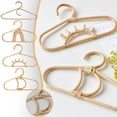 thumbnail image 3 of Rattan Hanger Kids Garments Organizer Rack Hat Hanging Hook Hooks Wall, 3 of 8