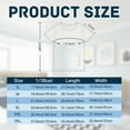 thumbnail image 3 of Custom Front & Back Printed T-Shirt, Add Your Text/Photo/Logo/Design, 100% Cotton Tee for Men, 3 of 9