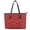 Christmas Candy Cane, variant on POLERO Christmas tree Purse Tote Bags, PU Leather Saddle Handbag for Travel, Large Capacity Waterproof Top Handle Satchel Bag